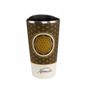 Thermo Cup Flower of Life Black