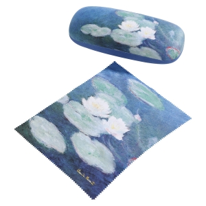 Spectacle case Claude Monet - Water lilies in the evening