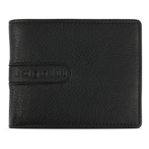 Men's leather wallet Bugatti, black