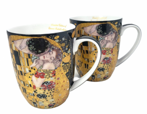 Набор из двух кружек Густав Климт "Поцелуй"