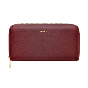 Дорожный кошелек BOSS, Signature Lady Burgundy