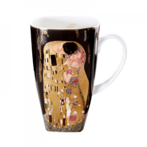 The Kiss - Artist Mug GUSTAV KLIMT,height: 14 cm / 0.45 l