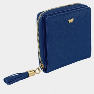 Женский кошелек BRAUN BUFFEL ALESSIA, синего цвета