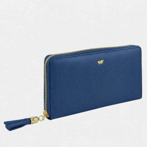 Женский кошелек BRAUN BUFFEL ALESSIA, синего цвета